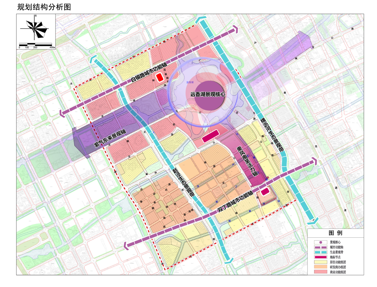 新增学校绿地嘉定新城远香湖中央活动区规划有新调整