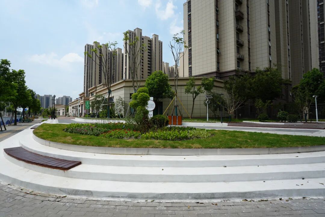 闲置街角“变身”，民生配套绿地+1